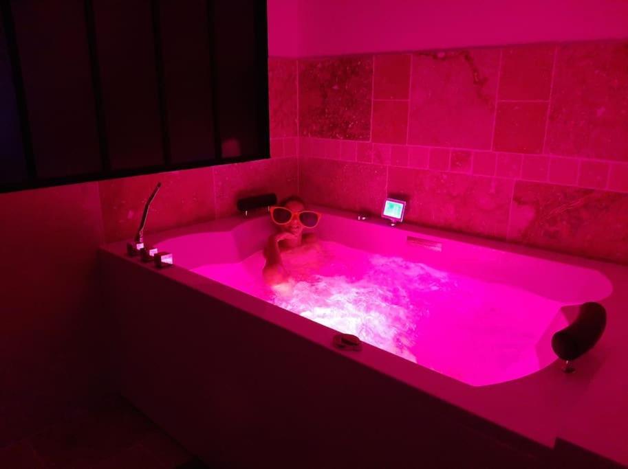 Appartement Chaleureux Avec Jacuzzi Banassac Kültér fotó